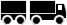 Camion avec remorque